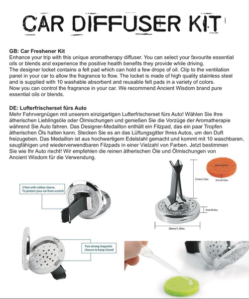 Mini-Diffusor fürs Auto