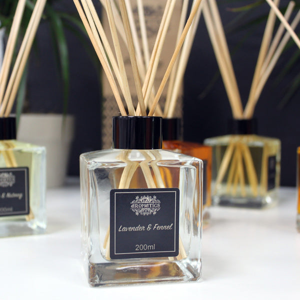 Raumduft Reed-Diffuser mit ätherischen Ölen (200ml)