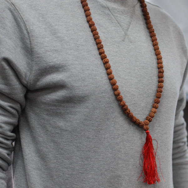 Rudraksha Buddha Mala