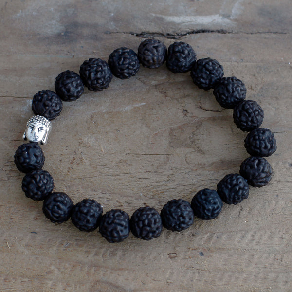 Rudraksha Buddha Mala