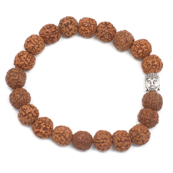 Rudraksha Buddha Mala