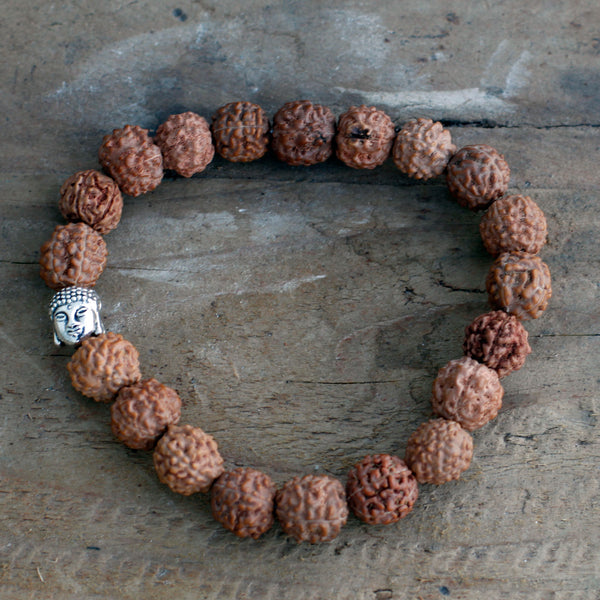 Rudraksha Buddha Mala