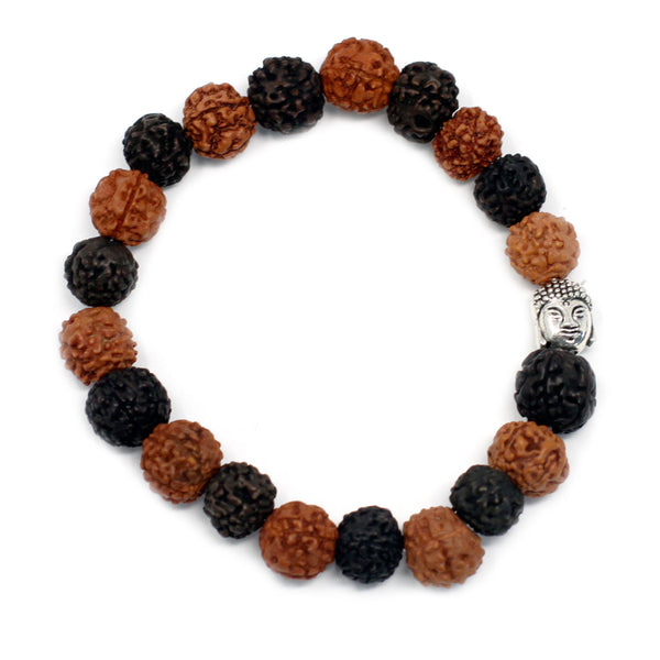 Rudraksha Buddha Mala