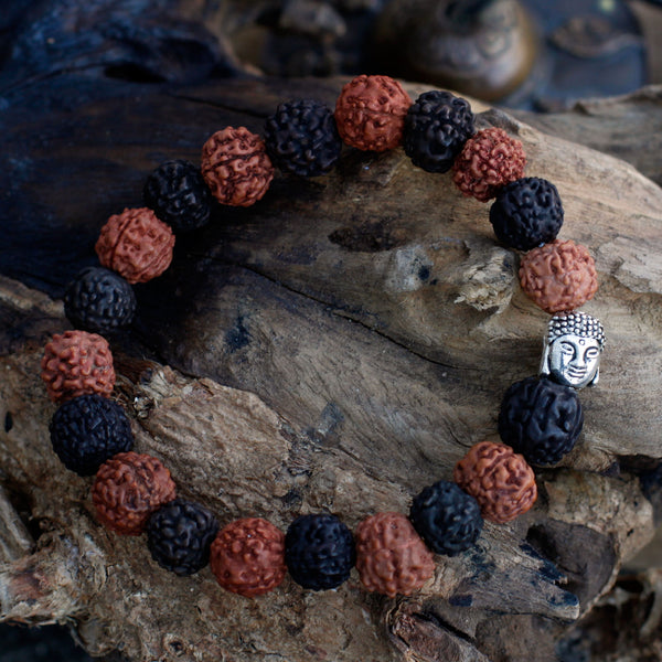 Rudraksha Buddha Mala